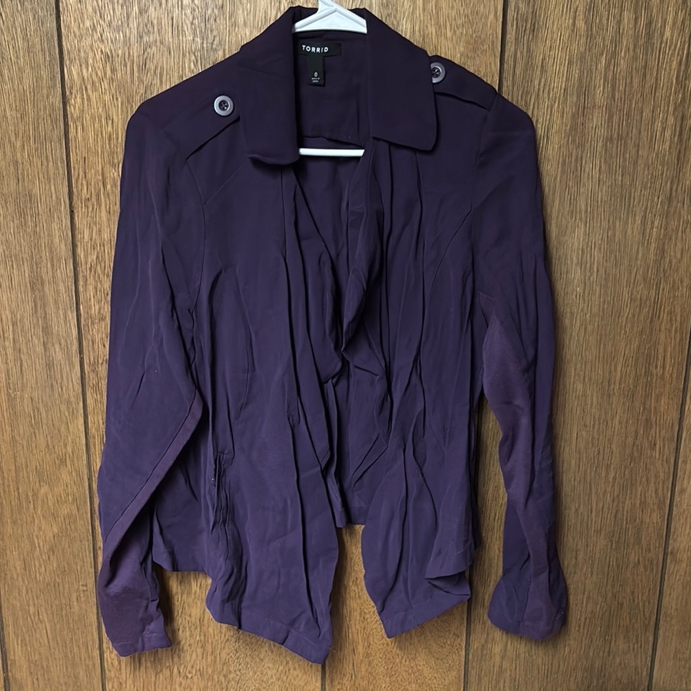 Torrid Women's Purple Jacket